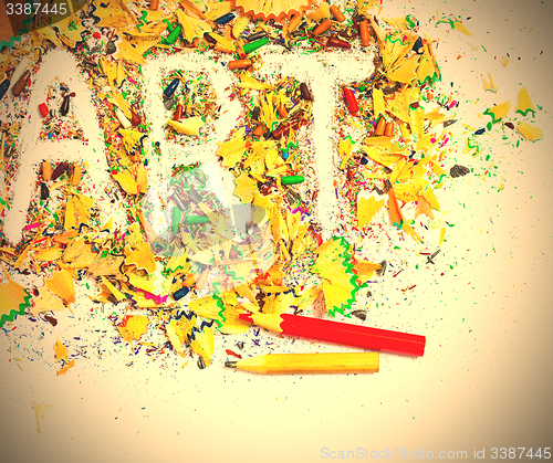 Image of art background