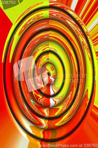 Image of Abstract 3d background