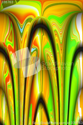 Image of Abstract 3d background