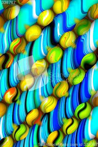 Image of Abstract 3d background