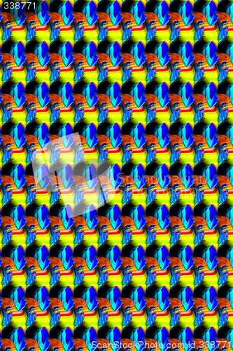 Image of Abstract 3d background