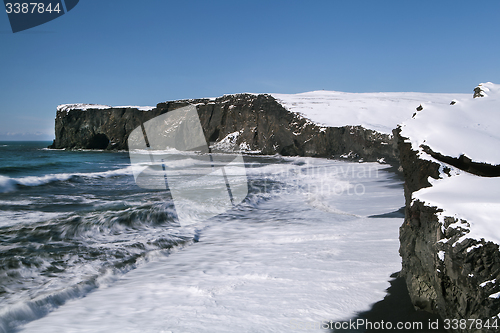 Image of Peninsula Dyrhólaey in south Iceland