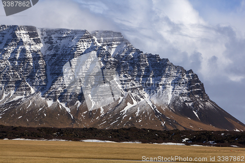 Image of Volcanic landscape on the Snaefellsnes peninsula in Iceland