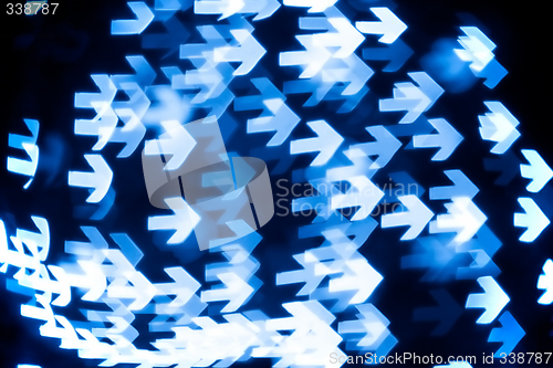 Image of bokeh series - arrows