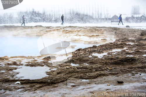 Image of Closeup of the Strokkur