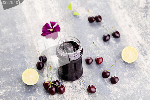 Image of cherry jam