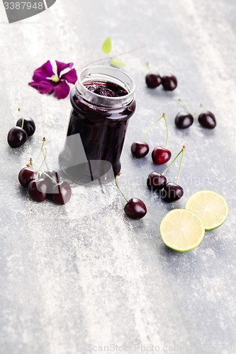 Image of cherry jam