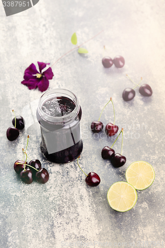 Image of cherry jam