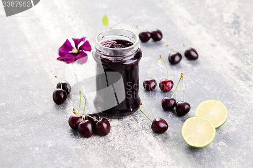 Image of cherry jam