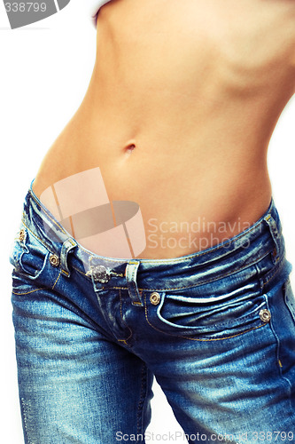 Image of female waist