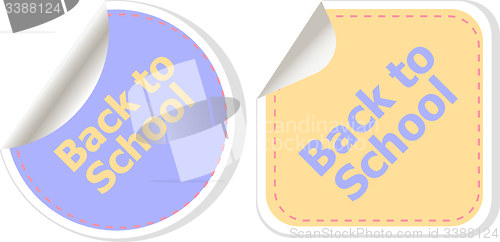 Image of Back To School education banners