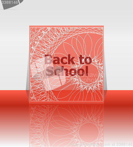 Image of Back to school word, education concept