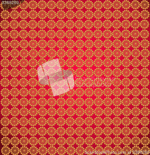 Image of wallpapers with round abstract red patterns