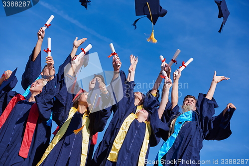 Image of high school graduates students