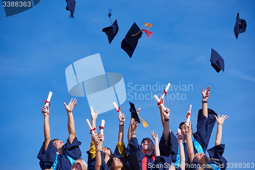 Image of high school graduates students