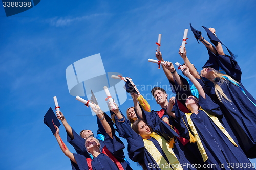 Image of high school graduates students