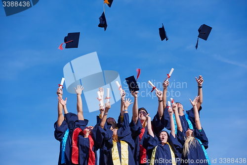 Image of high school graduates students