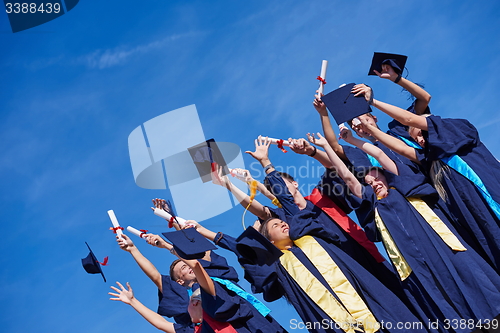 Image of high school graduates students