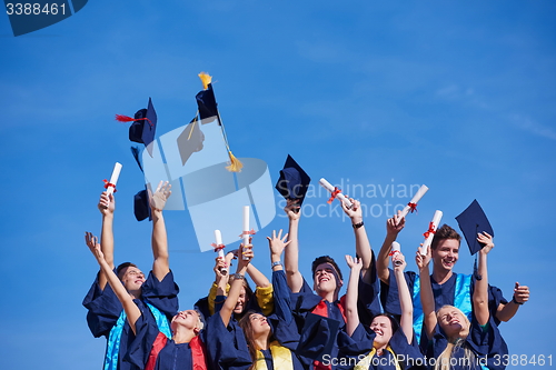 Image of high school graduates students