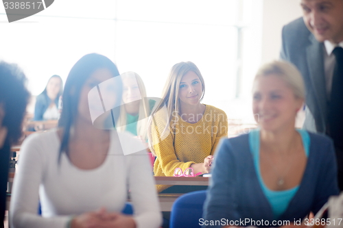 Image of portrait of young female student