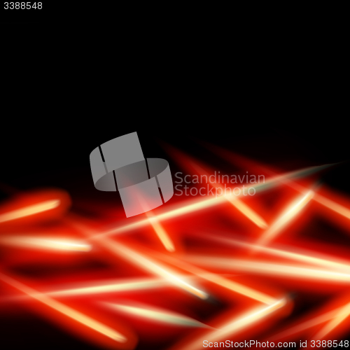 Image of Abstract fire light background. EPS 10
