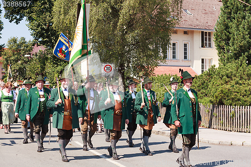 Image of Hausham / Germany / Bayern-09th August: protect mountain