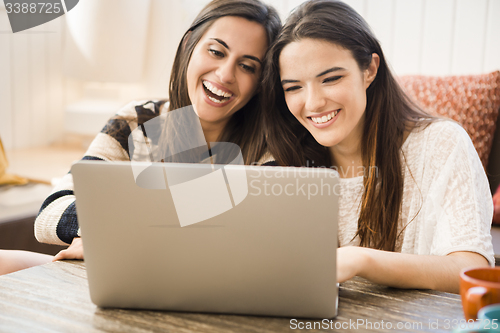 Image of Best friends studying