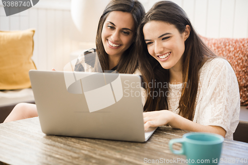 Image of Best friends studying