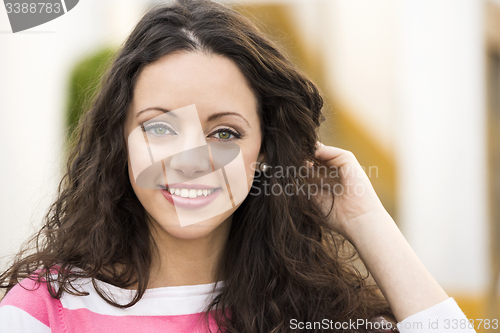 Image of Beautiful young woman