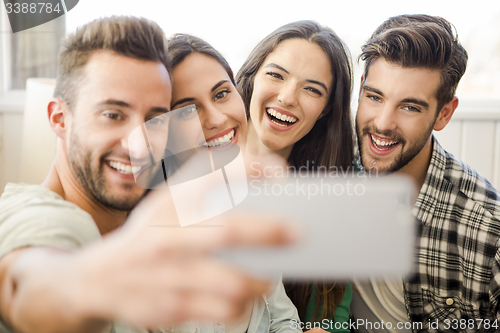 Image of A selfie with friends