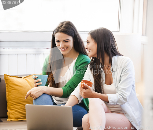 Image of Best friends studying