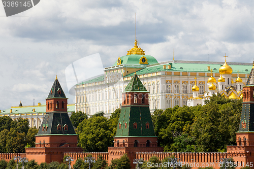 Image of landscape with Grand Kremlin Palace