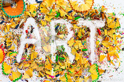 Image of art word