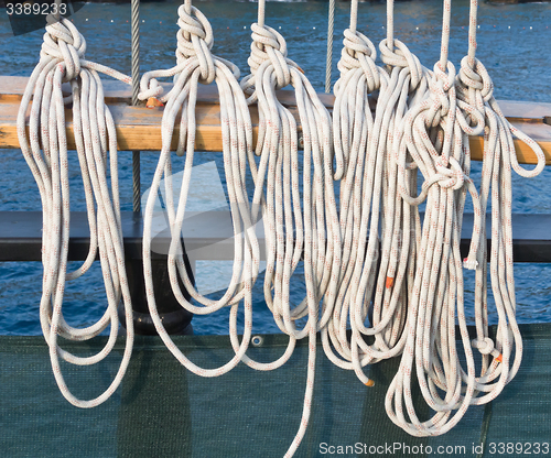 Image of ship ropes