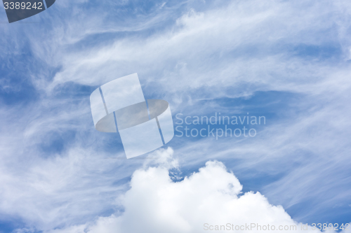 Image of blue sky