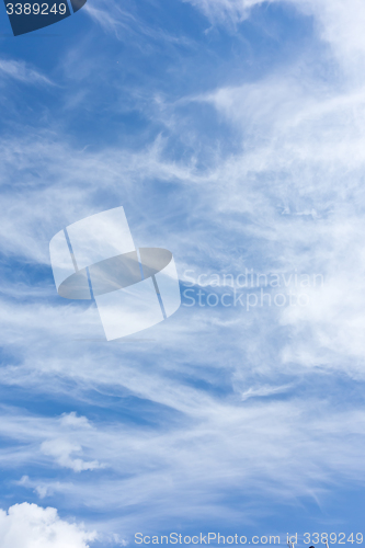 Image of blue sky