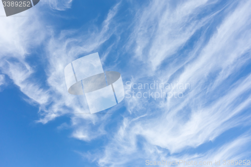 Image of blue sky