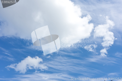 Image of blue sky