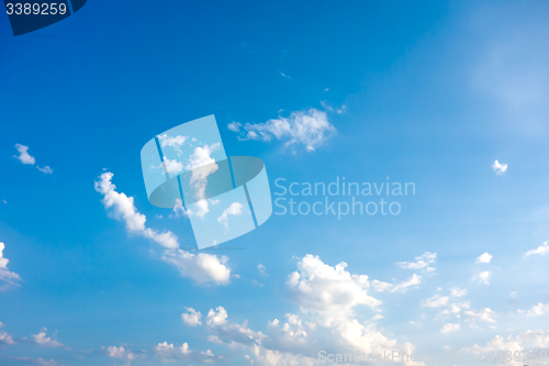 Image of blue sky