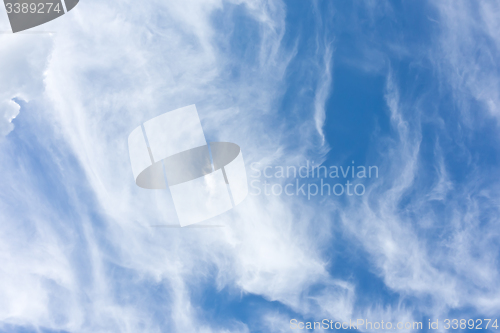 Image of blue sky