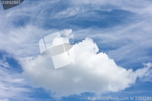 Image of blue sky