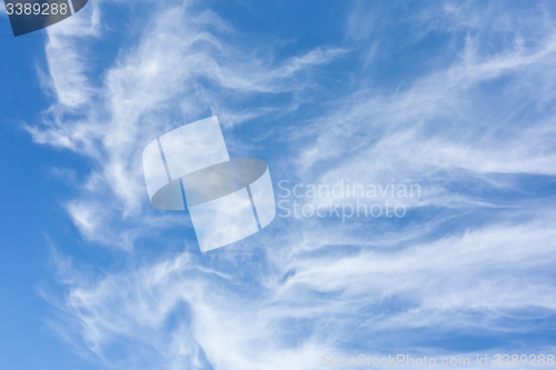 Image of blue sky