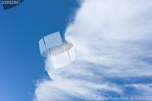 Image of blue sky