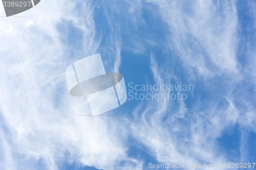 Image of blue sky