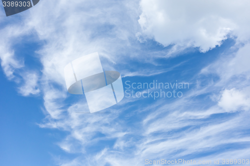 Image of blue sky