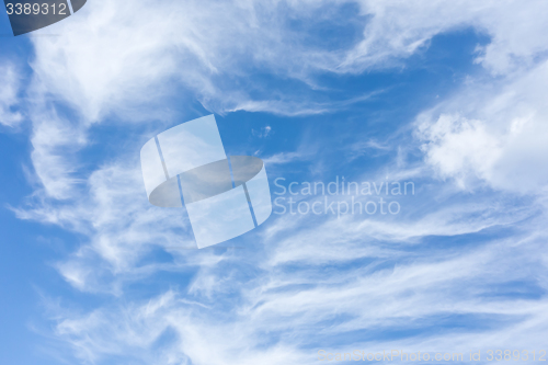 Image of blue sky