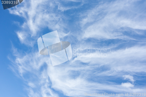 Image of blue sky