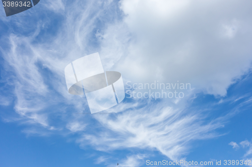 Image of blue sky