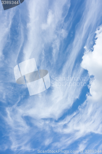 Image of blue sky