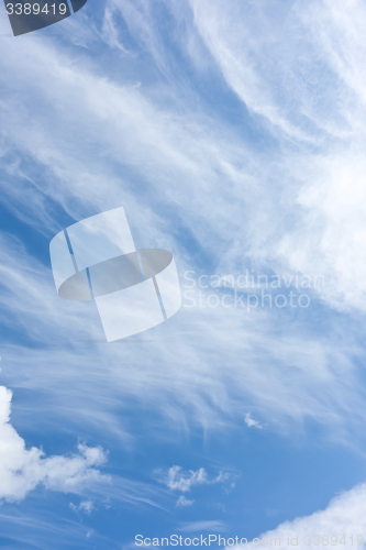 Image of blue sky